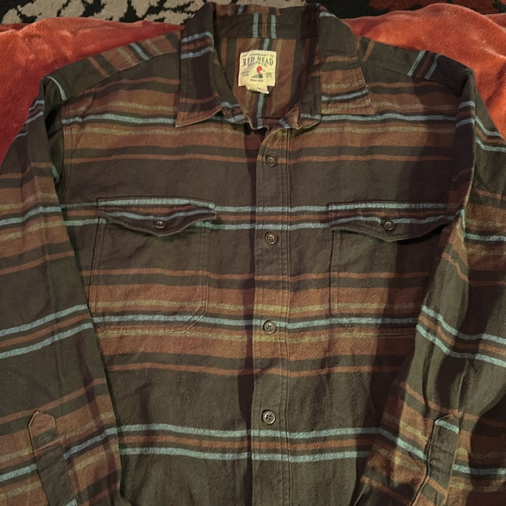 Red Head brand button down flannel XXL